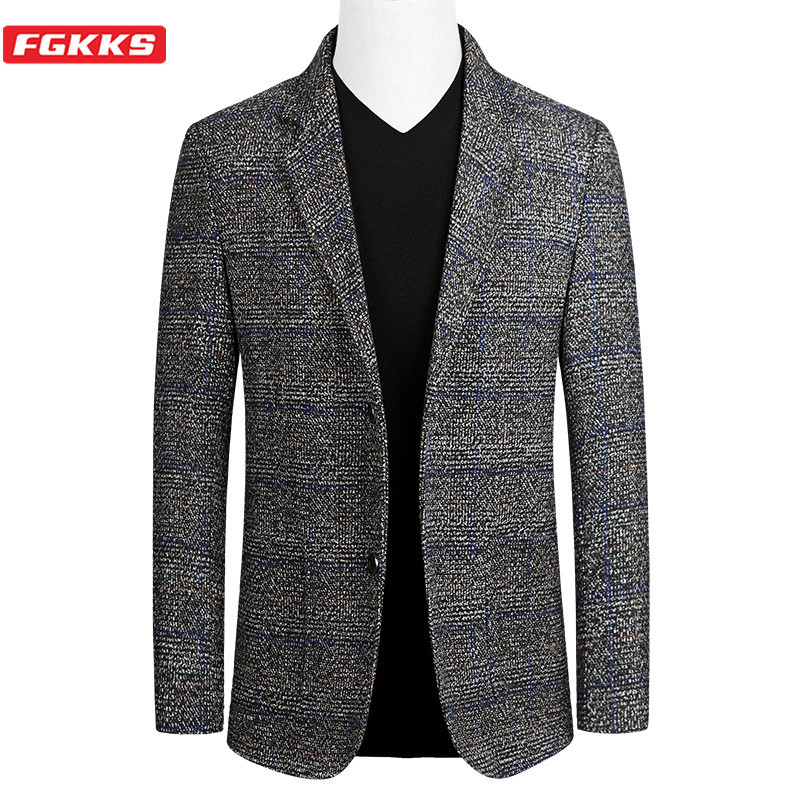 FGKKS Brand Men Fashion Blazers Spring Autumn New Men's Slim Fit Wild Suit Jacket Single Breasted Business Casual Blazer Male, Yellow
FGKKS Brand Men Fashion Blazers Spring Autumn New Men's Slim Fit Wild Suit Jacket Single Breasted Business Casual Blazer Male, Yellow