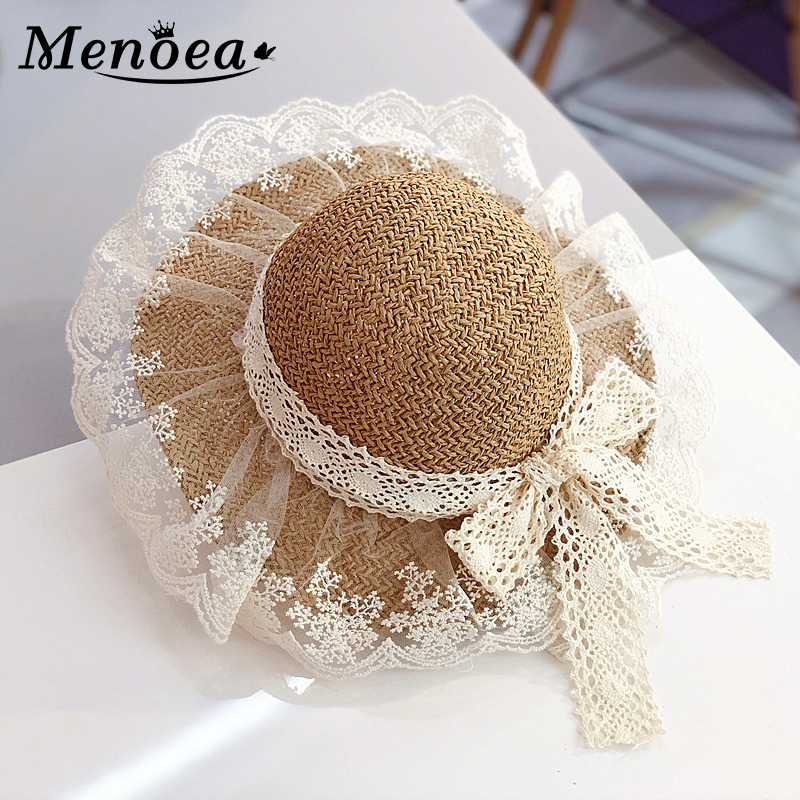 Menoea Children Straw Hat 2020 Girls Summer Breathable Lace bow Visor Baby Princess Travel Sunscreen Beach Hat, An156
Menoea Children Straw Hat 2020 Girls Summer Breathable Lace bow Visor Baby Princess Travel Sunscreen Beach Hat, An156