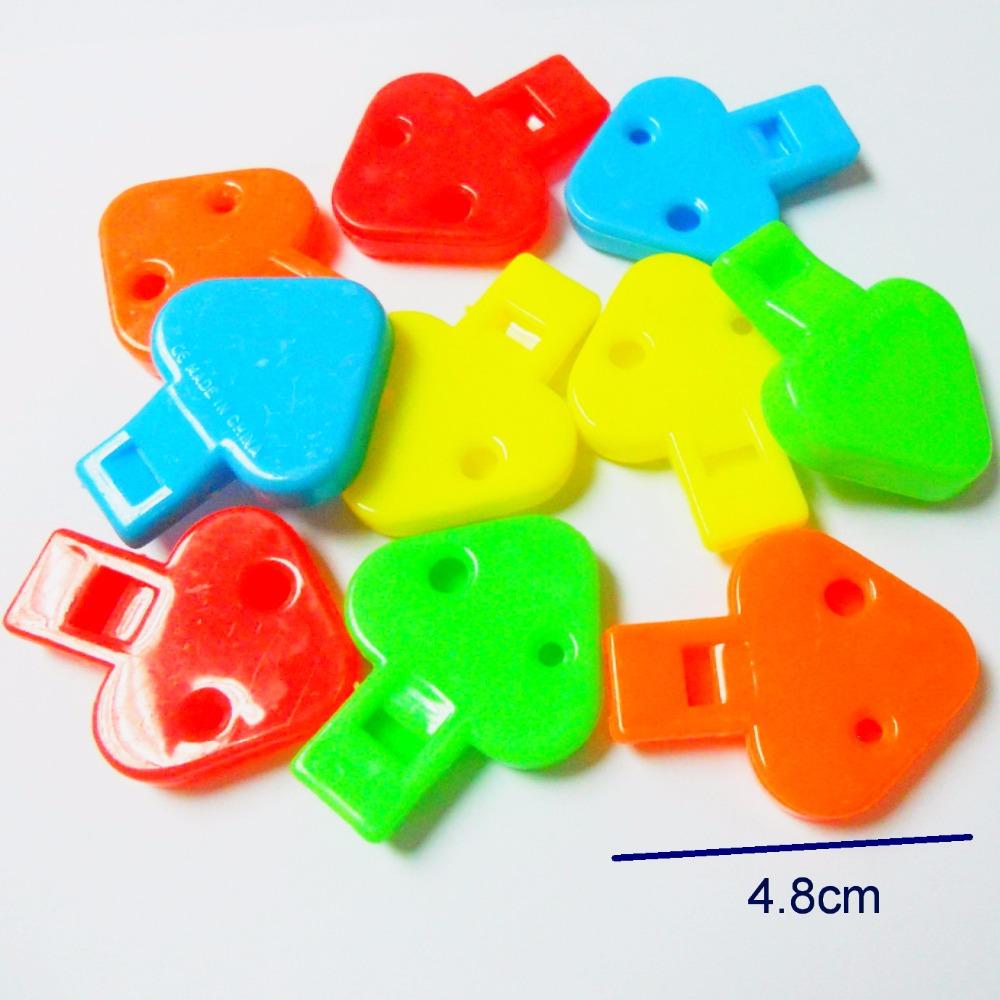 36X Heart Flat whistle 127 ideal for Boys Girls Kids birthday party favor Pinata bag filler game gift toys prize gift carnival