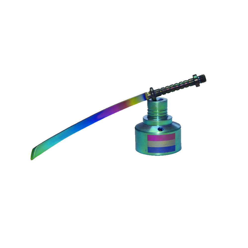 Rainbow Titanium Carb Cap Titanium Nail word dabber Titanium straight sword Dab Tool
Rainbow Titanium Carb Cap Titanium Nail word dabber Titanium straight sword Dab Tool