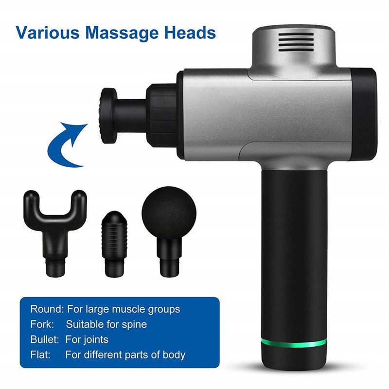 Muscle Massage Gun 5 Speeds Percussion Massage Pain Management After Training Exercising Relaxation Slimming Shaping Pain Relief
Muscle Massage Gun 5 Speeds Percussion Massage Pain Management After Training Exercising Relaxation Slimming Shaping Pain Relief