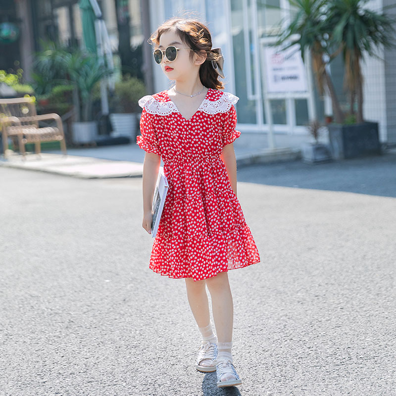 Baby Girl Polka Dot Dress Summer 2020 New Korean Version of Children's Summer Fashion Chiffon Dress Children's Clothes
Baby Girl Polka Dot Dress Summer 2020 New Korean Version of Children's Summer Fashion Chiffon Dress Children's Clothes