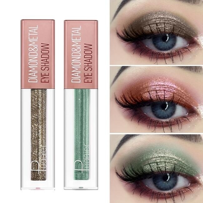 1Pcs Metallic Pigment Waterproof Silver Green Glitter Nude Liquid Eye ShadowShimmer Long Lasting Holographic Eye Shadow Makeup, 10
1Pcs Metallic Pigment Waterproof Silver Green Glitter Nude Liquid Eye ShadowShimmer Long Lasting Holographic Eye Shadow Makeup, 10