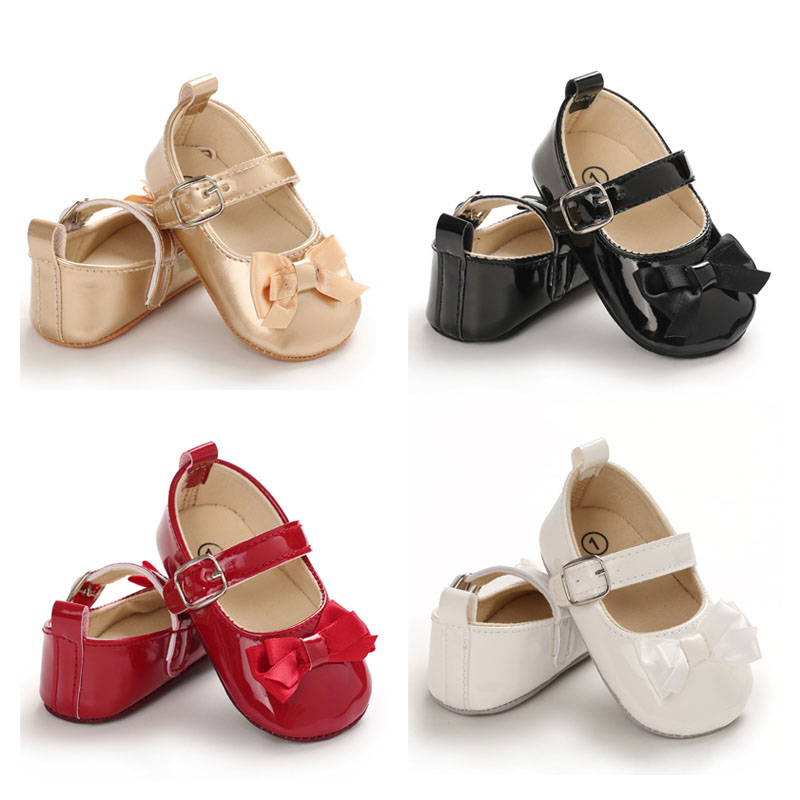 Baby Soft Leather Shoes Newborn Baby Girls Bow Princess Shoes Soft Soled Non-slip Crib -18M, Red
Baby Soft Leather Shoes Newborn Baby Girls Bow Princess Shoes Soft Soled Non-slip Crib -18M, Red