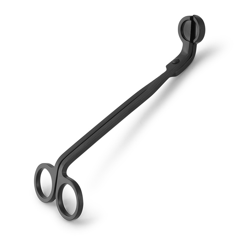 50pcs 180mm Candle Cutter Wick Oil Lamp Stainless Steel Scissors Trim Trimmer Cutters Clipper Snuffers Gift2473662