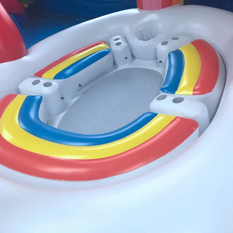 Giant Inflatable Boat Unicorn Flamingo Pool Floats Raft Swimming Ring Lounge Summer Pool Beach Party Water Float Air Mattress HHA16051445