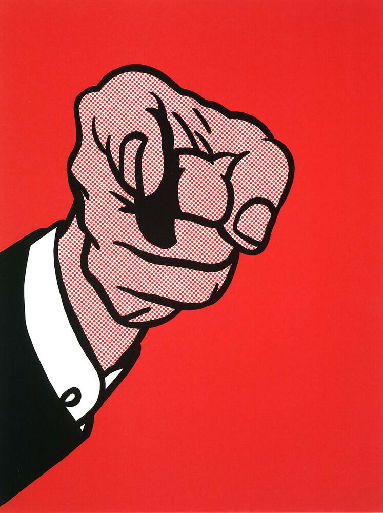 Roy Lichtenstein Finger Pointing Home Decor Handpainted &HD Print Oil Painting On Canvas Wall Art Canvas Pictures 191113
Roy Lichtenstein Finger Pointing Home Decor Handpainted &HD Print Oil Painting On Canvas Wall Art Canvas Pictures 191113
