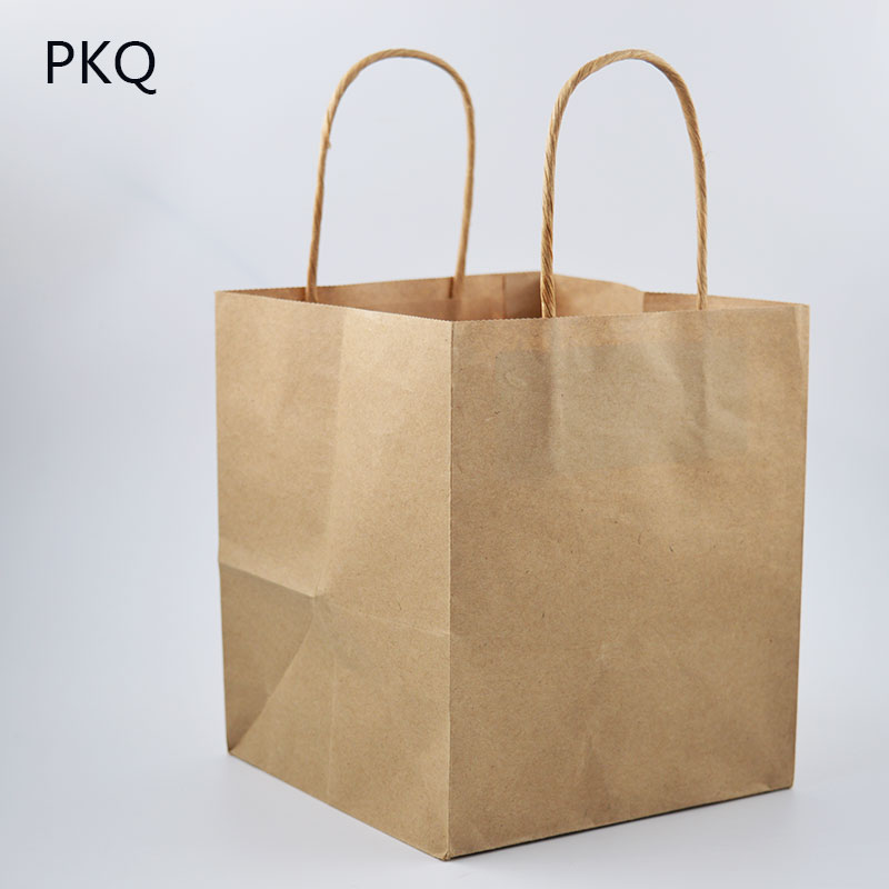 5pcs Large White Kraft Paper Bag Gift Shopping Garment Square Packing Bag Durable Handle Recyclable Baking
5pcs Large White Kraft Paper Bag Gift Shopping Garment Square Packing Bag Durable Handle Recyclable Baking