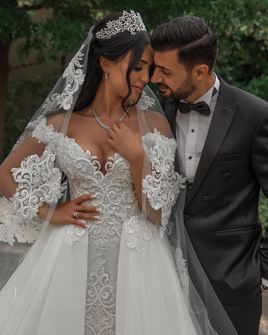 Mermaid Elegant Lace Wedding Dresses With Detachable Off The Shoulder Appliqued Bridal Gowns Beaded Tulle Sweep Train Robes De Mari E