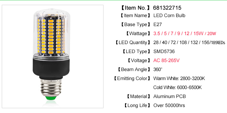 Modern Lighting Solution  Advanced Energy-Efficient E27/E14 Base LEDs Featuring Smooth Operation at Multiple Power Levels