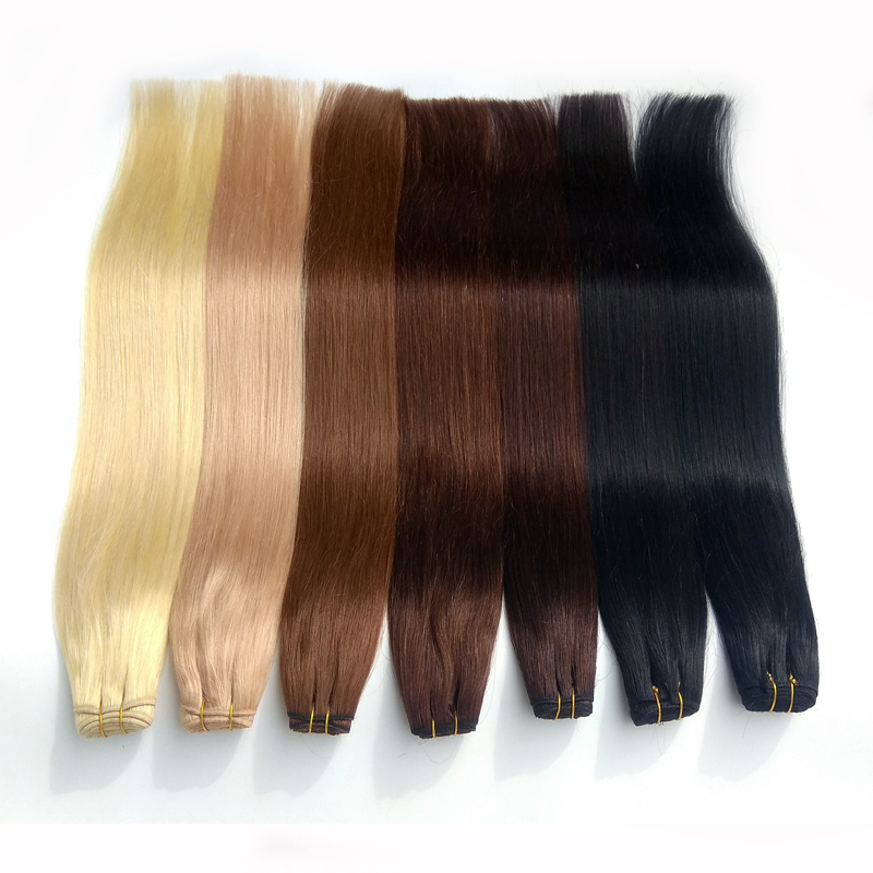 Brazilian Hair Straight 14-28inch 1 Bundles Unprocessed Human Hair Weave 100% Human Hair Extension 20colors Available Factory Price