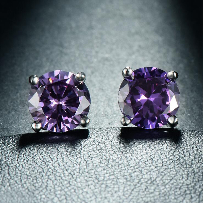 luckyshine 12 pairs new round amethyst zircon crystal stud earrings silver fashion vintage earrings stud for women jewelry 88 mm
luckyshine 12 pairs new round amethyst zircon crystal stud earrings silver fashion vintage earrings stud for women jewelry 88 mm