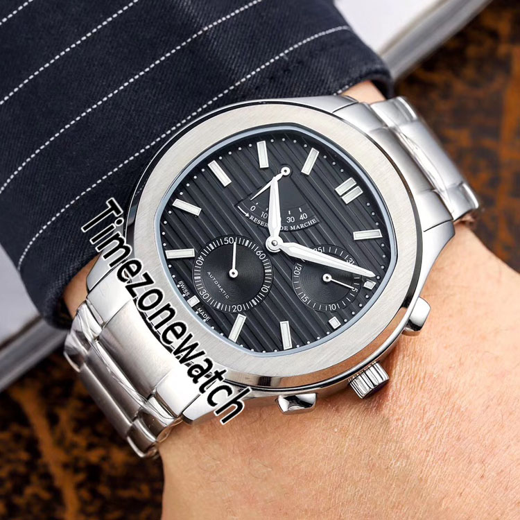 New Black Tie G0A33018 41mm Automatic Power Reserve Mens Watch Steel Case Black Texture Dial Stainless Steel Bracelet Timezonewatch E11C3, Slivery;brown
New Black Tie G0A33018 41mm Automatic Power Reserve Mens Watch Steel Case Black Texture Dial Stainless Steel Bracelet Timezonewatch E11C3, Slivery;brown