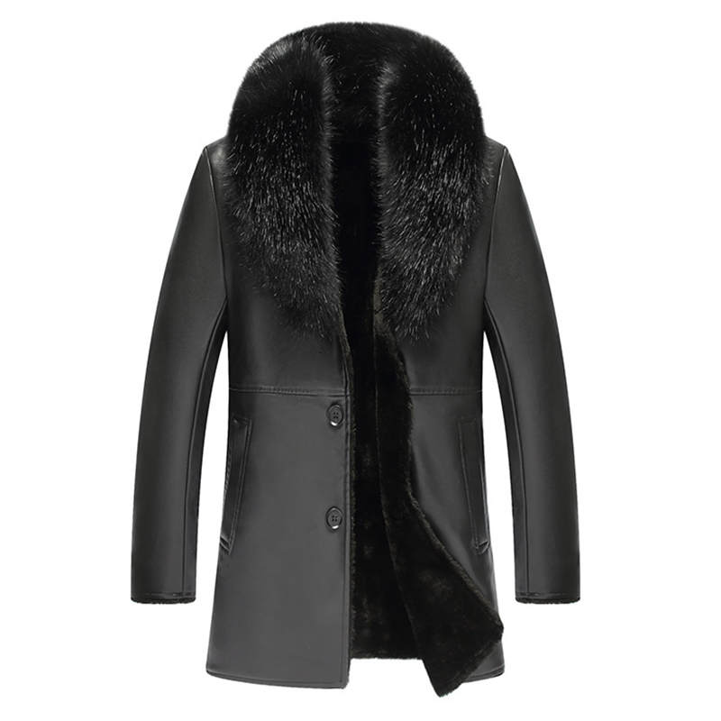 2019 Leather Jacket Men Casual Solid Men Fur Coat Motorcycle Faux Leather Jacket Thick Long Black Clothing
2019 Leather Jacket Men Casual Solid Men Fur Coat Motorcycle Faux Leather Jacket Thick Long Black Clothing