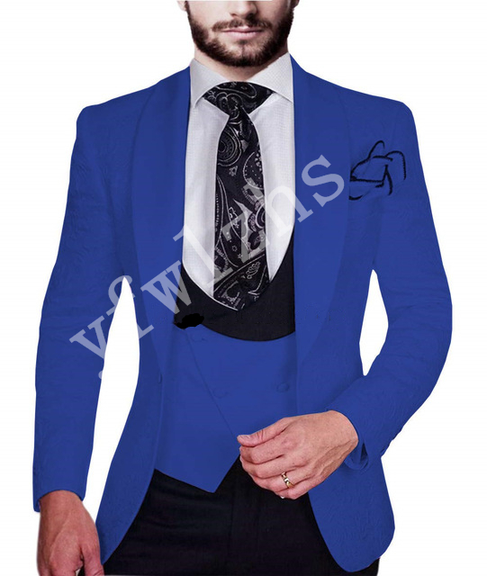 Handsome Groomsmen Wool blend Groom Tuxedos Mens Wedding Dress Man Jacket Blazer Prom Dinner (Jacket+Pants+Tie+Vest) A002, Same as image
Handsome Groomsmen Wool blend Groom Tuxedos Mens Wedding Dress Man Jacket Blazer Prom Dinner (Jacket+Pants+Tie+Vest) A002, Same as image