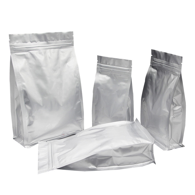 50pcs recloseable eight edge seal standing aluminum foil packing bags zip lock zipper package food grade storage packaging bag for tea coffee
50pcs recloseable eight edge seal standing aluminum foil packing bags zip lock zipper package food grade storage packaging bag for tea coffee