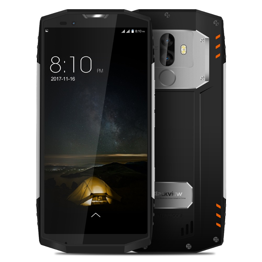 

Blackview BV9000 Pro Smartphone 5.7" 18:9 FHD+ Full Screen 6GB+128GB Helio P25 Octa Core 4180mAh IP68 Waterproof NFC Cell Phone, Black