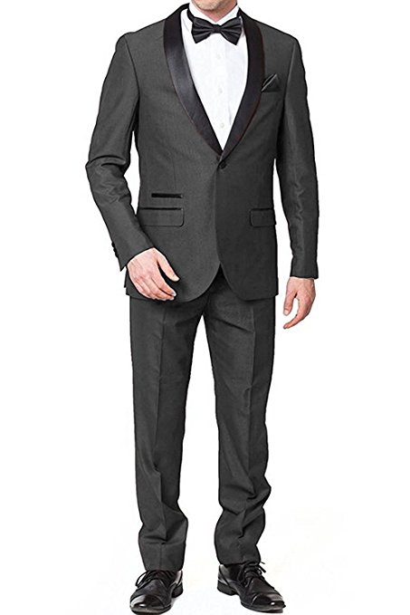 Cheap And Fine Shawl Lapel Groomsmen One Button Groom Tuxedos Men Suits Wedding/Prom/Dinner Best Man Blazer(Jacket+Pants+Tie) G07, Same as image
Cheap And Fine Shawl Lapel Groomsmen One Button Groom Tuxedos Men Suits Wedding/Prom/Dinner Best Man Blazer(Jacket+Pants+Tie) G07, Same as image