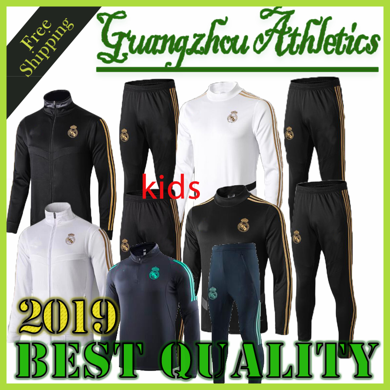 New 2019 Real Madrid kids soccer training suit 19 20 enfant maillot de foot Football Real Madrid jacket jogging child tracksuit, Black
New 2019 Real Madrid kids soccer training suit 19 20 enfant maillot de foot Football Real Madrid jacket jogging child tracksuit, Black