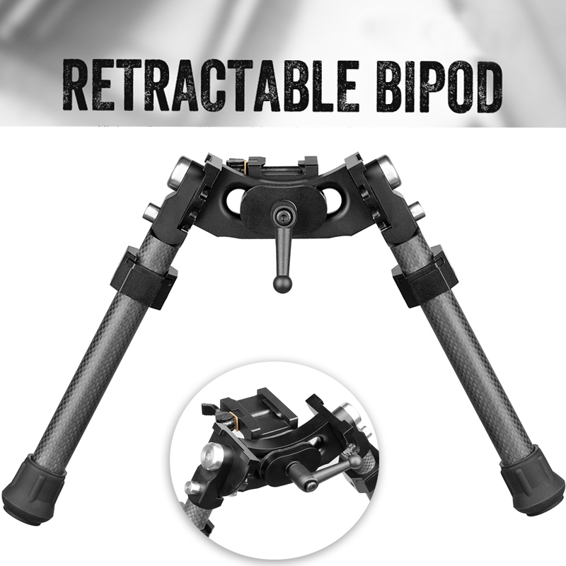 2019 QD Mount LRA Light Carbon Fiber Tactical Bipod Long Riflescope Bipod For Hunting Rifle Scope Free Shipping, Black
2019 QD Mount LRA Light Carbon Fiber Tactical Bipod Long Riflescope Bipod For Hunting Rifle Scope Free Shipping, Black