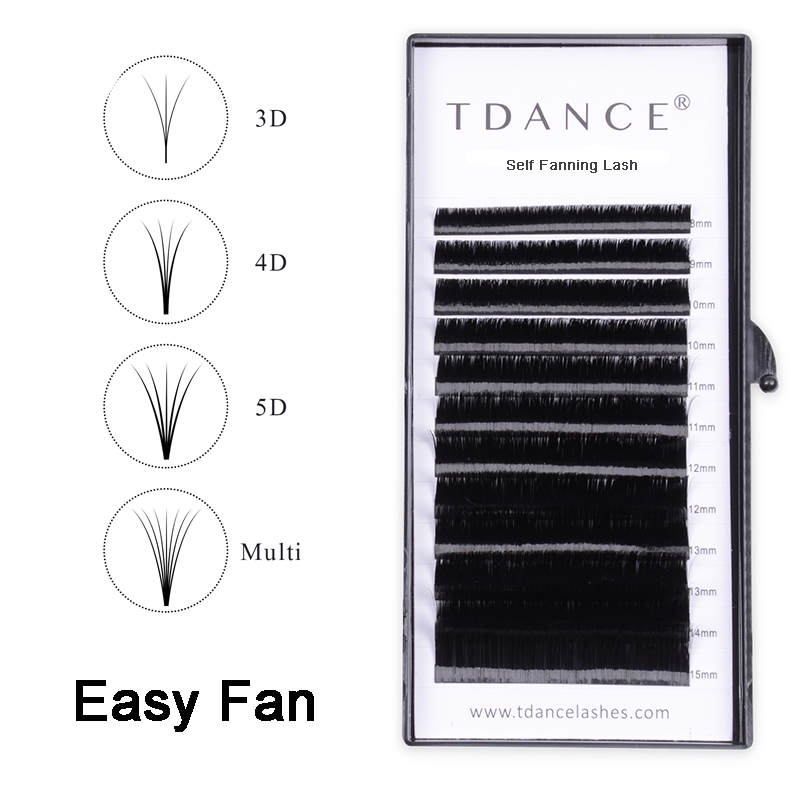 TDANCE Easy Fan Bloom Eyelash Extension Austomatic Flowering Fast Fan Self-Making Fans Volume Lashes
TDANCE Easy Fan Bloom Eyelash Extension Austomatic Flowering Fast Fan Self-Making Fans Volume Lashes