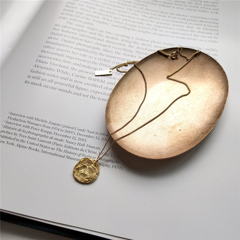 New Punk Style Sterling Silver 925 Jewelry Female Necklaces&Pendants 100% 925 Sterling Silver Irregular Pendant Necklace