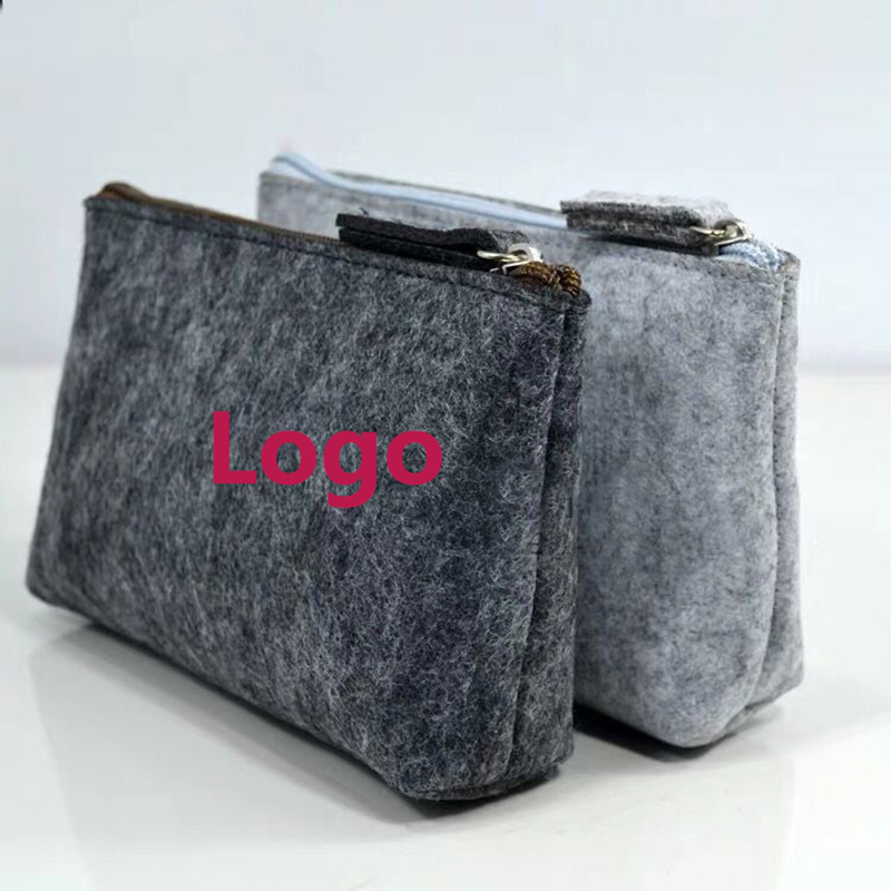 Wholesales 300pcs/lot Custom Cosmetic Felt Bag Reusable Felt Cloth with Zipper Promotional Toiletry Travel Makeup Pouch, Beige
Wholesales 300pcs/lot Custom Cosmetic Felt Bag Reusable Felt Cloth with Zipper Promotional Toiletry Travel Makeup Pouch, Beige
