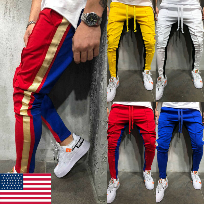 2020 Men Jogger Patchwork Gyms Pants Men Fitness Bodybuilding Gyms Pants Runners Clothing Sweatpants Trousers Hombre, Blue
2020 Men Jogger Patchwork Gyms Pants Men Fitness Bodybuilding Gyms Pants Runners Clothing Sweatpants Trousers Hombre, Blue