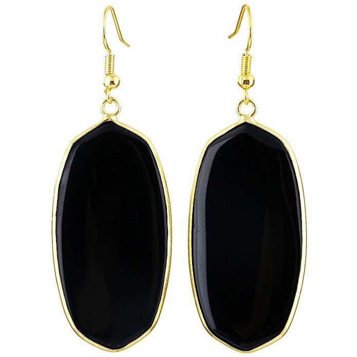 Women's Hanging Earrings Natural Stone Alloy Dress Prom Birthday Valentine's Day Earrings Jewelry
