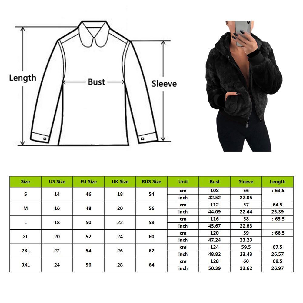 New Women Faux fur Coat Winter Warm Plush Hoodies Jackets Female Slim Fit Overcoat Clothes Fashion Outwear Plus Size 3XL Coats