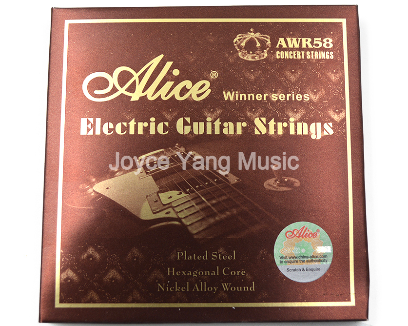 Alice AWR58-L/SL Electric Guitar Strings Plated Steel Hexagonal Core Nickel Alloy Wound Strings Free Shipping
Alice AWR58-L/SL Electric Guitar Strings Plated Steel Hexagonal Core Nickel Alloy Wound Strings Free Shipping