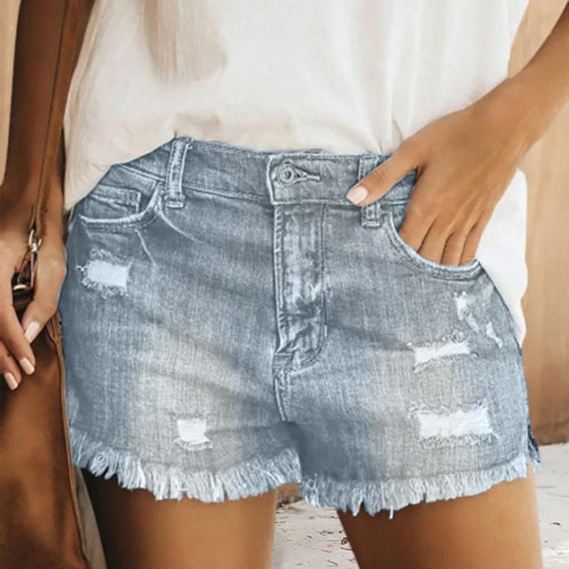 Womens Pocket Short Jeans New 2020 Summer High Waist Denim Shorts Women Casual Plus Size Hole Short Jeans Female#0626ljc, Blue
Womens Pocket Short Jeans New 2020 Summer High Waist Denim Shorts Women Casual Plus Size Hole Short Jeans Female#0626ljc, Blue