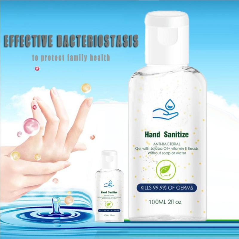 Hand Sanitiser Gel Travel Portable Long-Lasting Speed Dry 100ML Free Hand Sanitizer Gel Quick Drying Disinfectant #25
