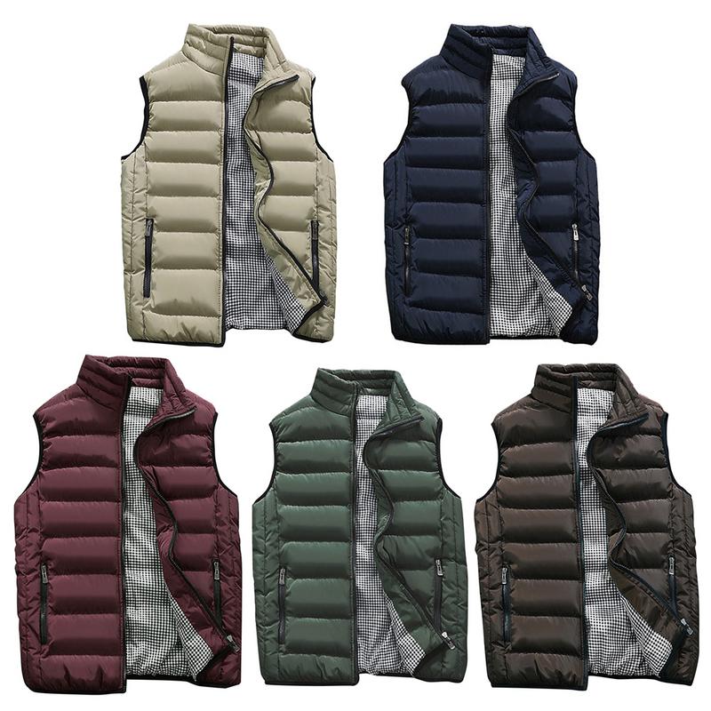2019 Plus Size Men's Casual Vest Jacket For Autumn Winter Thickened Sleeveless Cotton Padded Warm Windproof Breathable Waistcoat, Burgundy
2019 Plus Size Men's Casual Vest Jacket For Autumn Winter Thickened Sleeveless Cotton Padded Warm Windproof Breathable Waistcoat, Burgundy