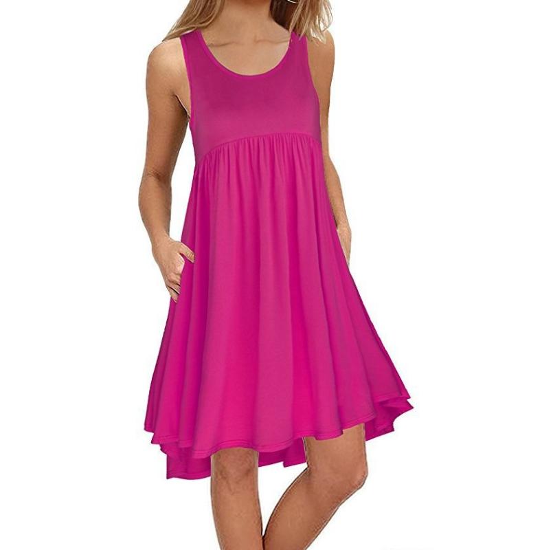 clothing OWLPRINCESS 2020 New round Neck Sleeveless Pocket Casual Loose Expandable Dress, Rose red
clothing OWLPRINCESS 2020 New round Neck Sleeveless Pocket Casual Loose Expandable Dress, Rose red