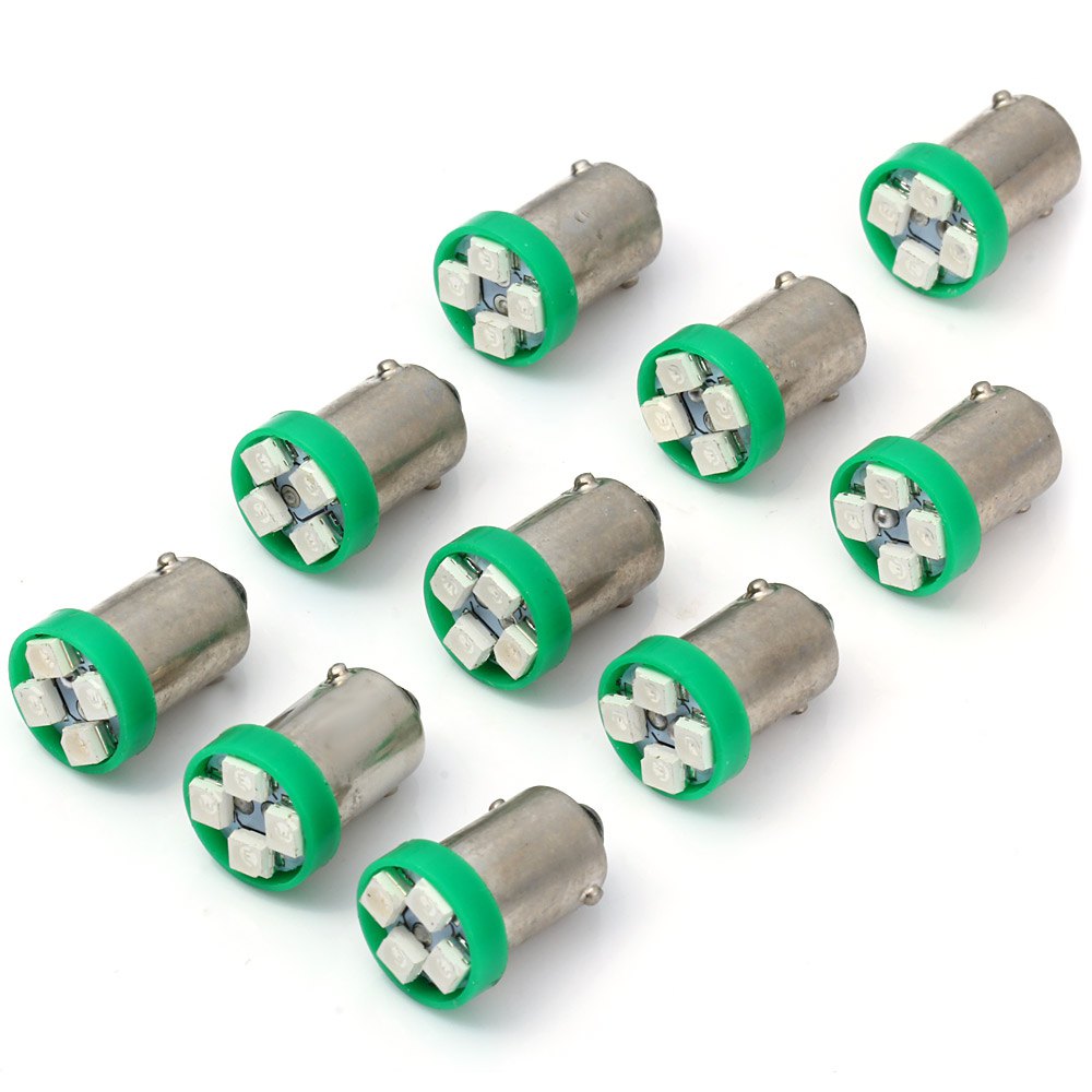 Winsun 10pcs 1156 BAS9 SMD 3528 4 LEDs 0.2W Reversing Backup Fog Turn Light Bulb T10 SMD3528 Automobile Fog Lamp Reverse Light Turn Signal
Winsun 10pcs 1156 BAS9 SMD 3528 4 LEDs 0.2W Reversing Backup Fog Turn Light Bulb T10 SMD3528 Automobile Fog Lamp Reverse Light Turn Signal