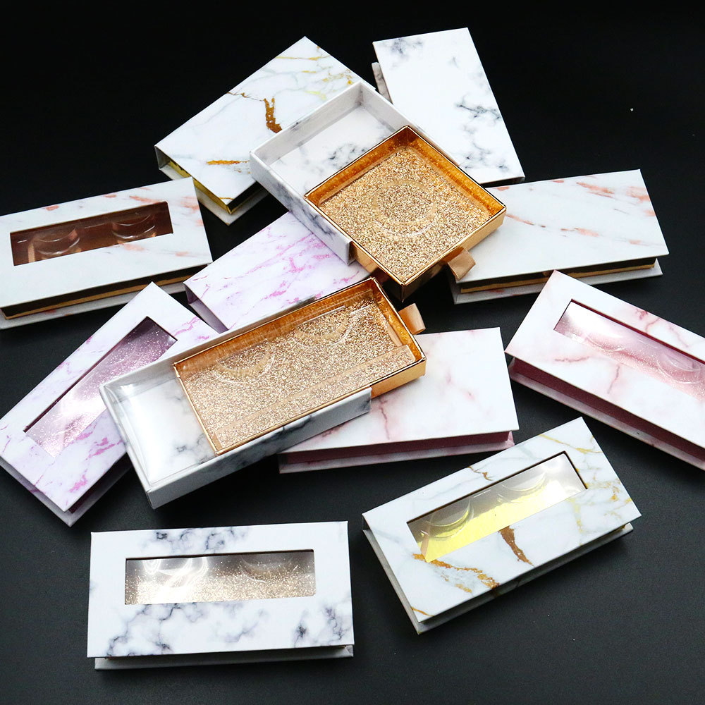 3D Mink Eyelash Package Boxes False Eyelashes Marble Square Packaging Empty Eyelash Box Case Lashes Box Packaging 12styles RRA3190
3D Mink Eyelash Package Boxes False Eyelashes Marble Square Packaging Empty Eyelash Box Case Lashes Box Packaging 12styles RRA3190