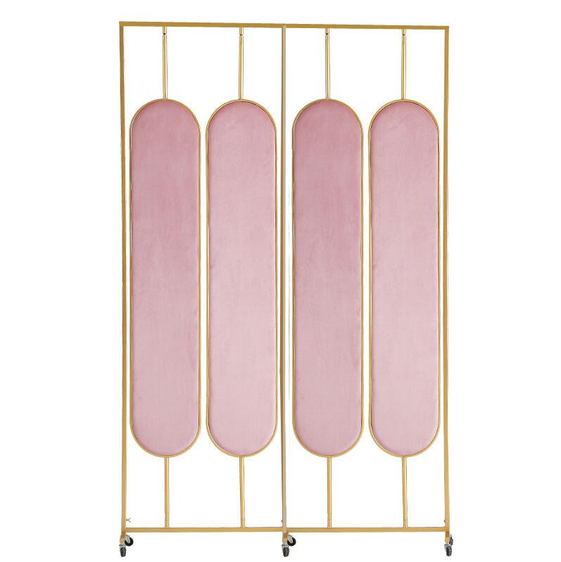 Folding mobile screen Room Dividers Rotatable ins partition wall porch custom bedroom restaurant European modern simple