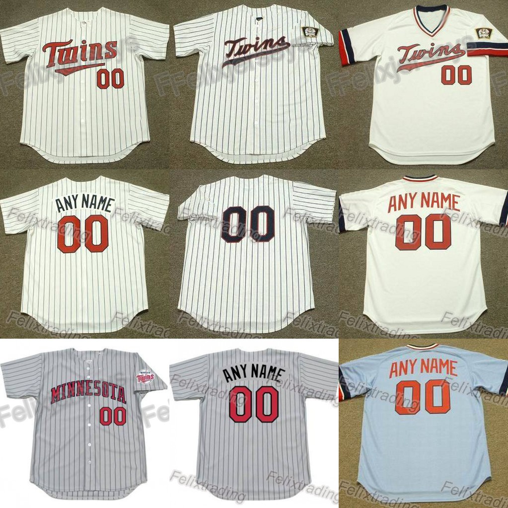 Minnesota Custom Twins Retro 1990 Baseball Jersey Bert Blyleven Tom Brunansky Jerry Koosman Dave Winfield Kirby Puckett Paul Molitor GREG GAGNE TONY OLIVA Gaetti, 1980s blue
Minnesota Custom Twins Retro 1990 Baseball Jersey Bert Blyleven Tom Brunansky Jerry Koosman Dave Winfield Kirby Puckett Paul Molitor GREG GAGNE TONY OLIVA Gaetti, 1980s blue