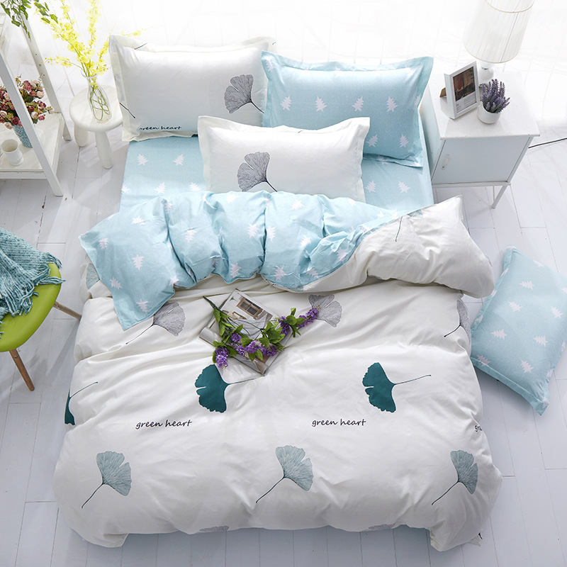 Ginkgo Leaves Printed 4pcs Girl Boy Kid Bed Cover Set Duvet Cover Adult Child Bed Sheet Pillowcases Comforter Bedding Set 61010, 2tj-61007-010
Ginkgo Leaves Printed 4pcs Girl Boy Kid Bed Cover Set Duvet Cover Adult Child Bed Sheet Pillowcases Comforter Bedding Set 61010, 2tj-61007-010