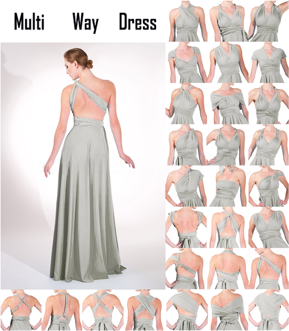 2020 Light blue Bridesmaids Dresses for Wedding A Line Chiffon Sexy Bridesmaid Dress Bandage Summer Party Dress customized Free Shipping