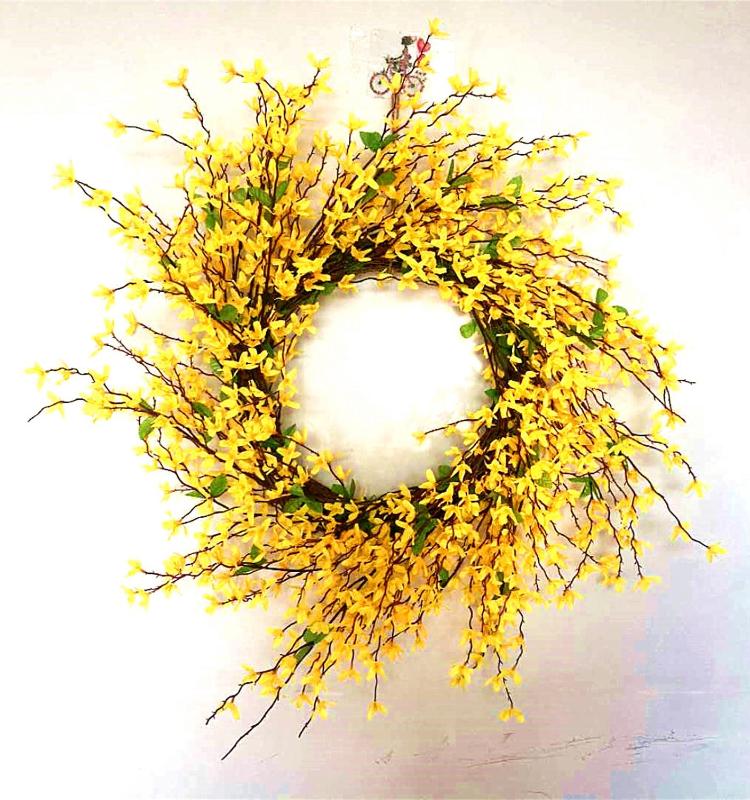 Spring Summer For Front Door Wedding winter Artificial Primroses Wedding Party Holiday Decor Door Decoration, As pic
Spring Summer For Front Door Wedding winter Artificial Primroses Wedding Party Holiday Decor Door Decoration, As pic
