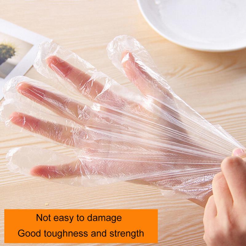 200pc Plastic Clear Disposable Gloves Garden Restaurant Home Baking Tool Safety Cleaning Security Protection Gloves
200pc Plastic Clear Disposable Gloves Garden Restaurant Home Baking Tool Safety Cleaning Security Protection Gloves