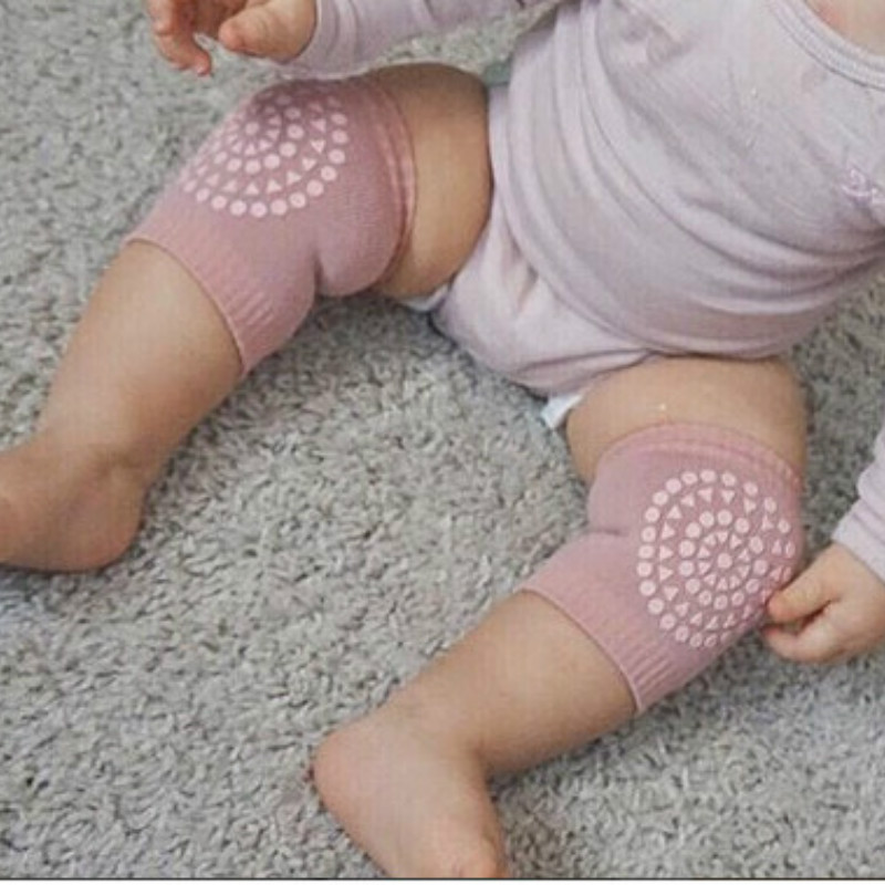 1 Pair Baby Knee Pads Crawling Safety Elbow Infant Cushion Black Leg Warmer For Kids Knee Support Protector cap