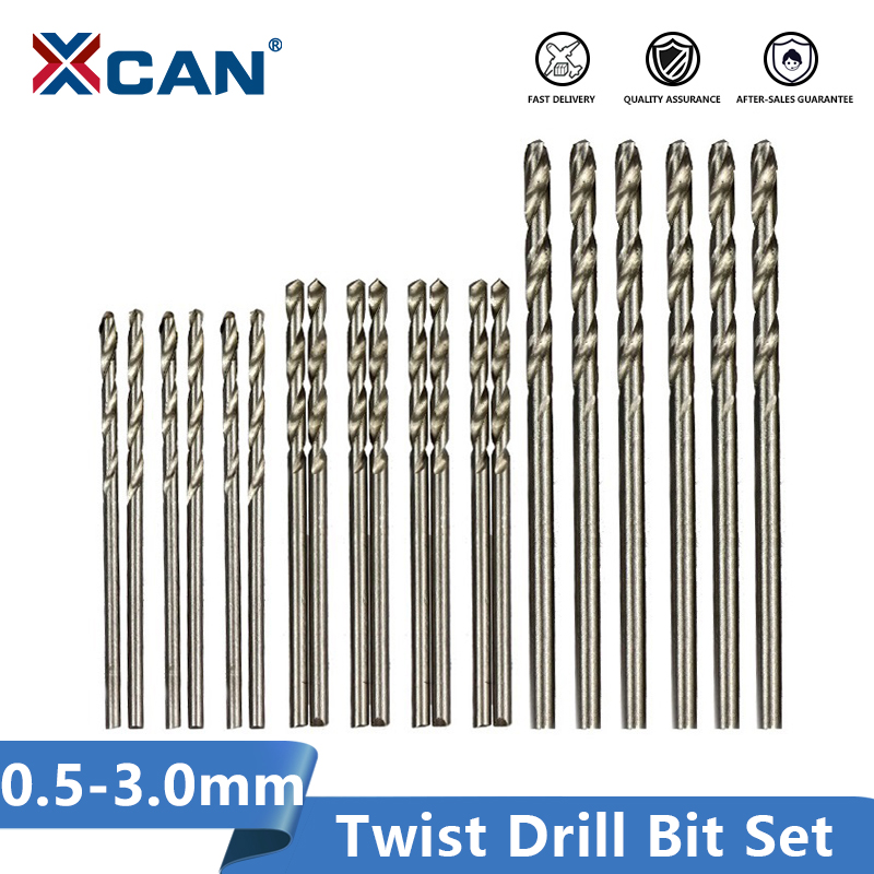 XCAN HSS Twist Drill Bit 25pcs Wood Metal Hole Drilling 0.5mm-3.0mm Gun Drill Bit Woodworking HSS Hole Cutter Mini
XCAN HSS Twist Drill Bit 25pcs Wood Metal Hole Drilling 0.5mm-3.0mm Gun Drill Bit Woodworking HSS Hole Cutter Mini