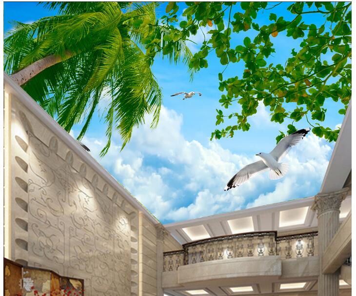 WDBH 3d ceiling murals wallpaper custom photo Blue sky white clouds sea tree bedroom home decor 3d wall murals wallpaper for walls 3 d, Non-woven
WDBH 3d ceiling murals wallpaper custom photo Blue sky white clouds sea tree bedroom home decor 3d wall murals wallpaper for walls 3 d, Non-woven