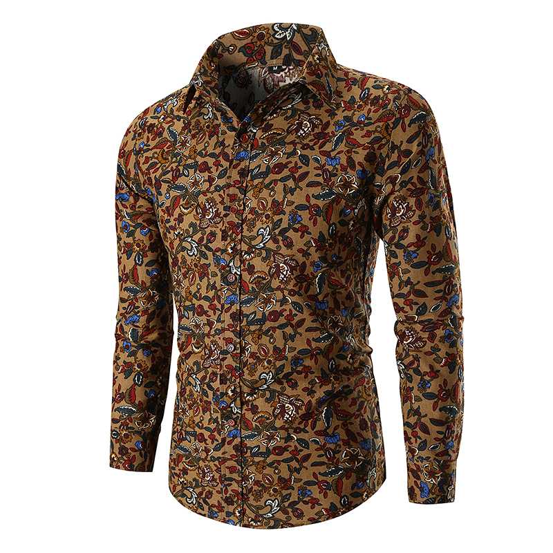 Men's Vintage Floral Shirt 2018 Brand Slim Fit Long Sleeve Shirt Men Casual Button Down Dress Shirts Mens Business Party, Navy
Men's Vintage Floral Shirt 2018 Brand Slim Fit Long Sleeve Shirt Men Casual Button Down Dress Shirts Mens Business Party, Navy