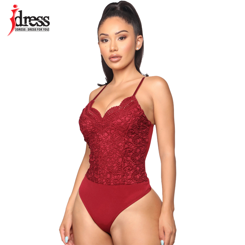 IDress 2020 Women Sexy Summer Spaghetti Strap Sleeveless V Neck Lace Bodysuit Bodycon Jumpsuit Streetwear Club Party Bodysuit, Black
IDress 2020 Women Sexy Summer Spaghetti Strap Sleeveless V Neck Lace Bodysuit Bodycon Jumpsuit Streetwear Club Party Bodysuit, Black