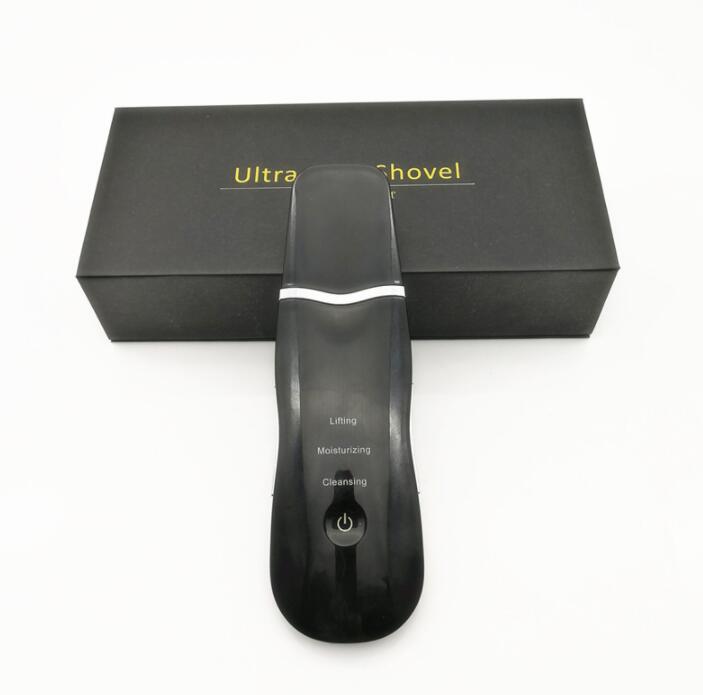 Ultrasonic Skin Scrubber Facial Cleaner Peeling Vibration Blackhead Removal Exfoliating Pore Cleaner Tools Rechargeable