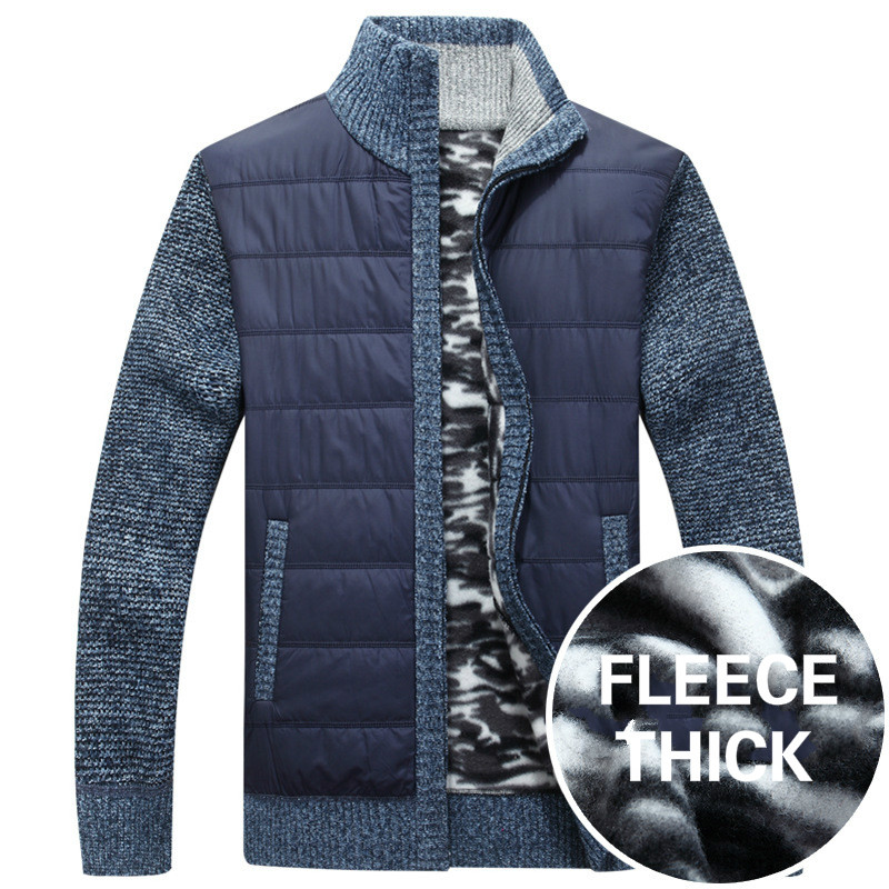 Winter Men's Thick Sweater Coat Patchwork Knitted Wool Full Zipper Cardigan Turtleneck Warm Casual Male Clothing 2020 New, Black
Winter Men's Thick Sweater Coat Patchwork Knitted Wool Full Zipper Cardigan Turtleneck Warm Casual Male Clothing 2020 New, Black